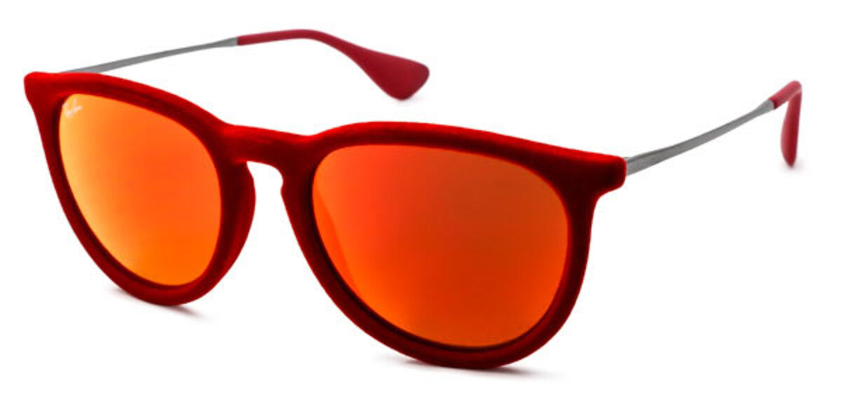 Ray-Ban RB4171 Erika Velvet 60766Q Sunglasses Red | SmartBuyGlasses UK