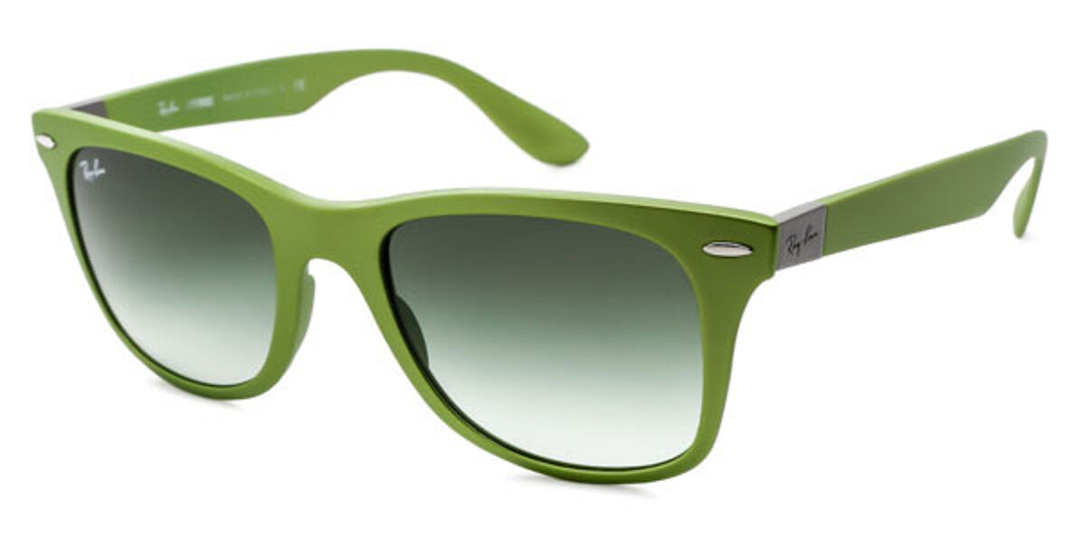 Ray Ban Rb4195 Wayfarer Liteforce 60868e Sunglasses In Green Smartbuyglasses Usa 2355