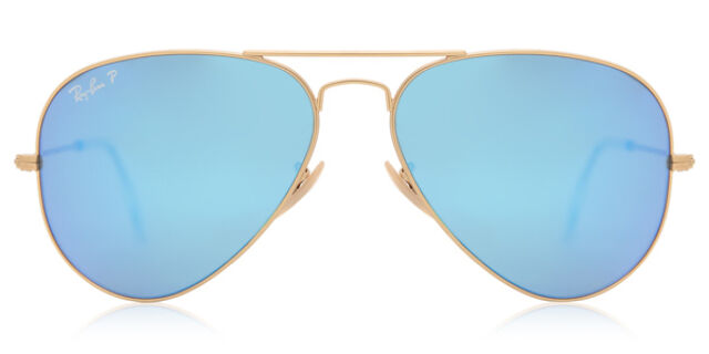 Ray-Ban RB3025 Aviator Flash Lenses Polarized 112/4L Aviator  display picture 1