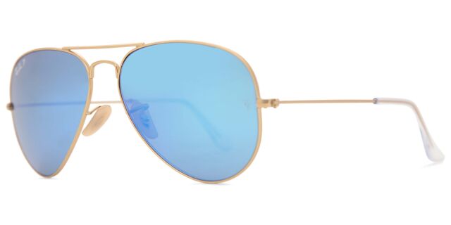 Ray-Ban RB3025 Aviator Flash Lenses Polarized 112/4L Aviator  display picture 1