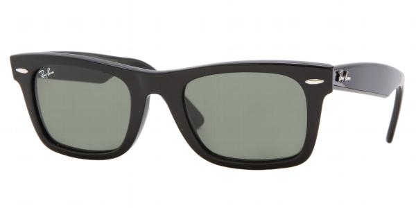 Ray-Ban RB2151 Wayfarer Square Polarized 901 Sunglasses in Black 