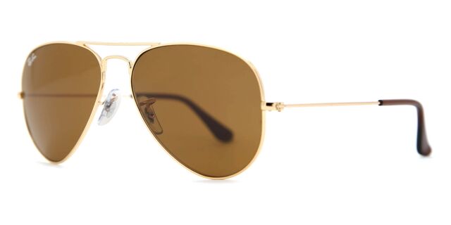 Ray-Ban RB3025 Aviator Large Metal 001/33 Aviator Gold  display picture 1