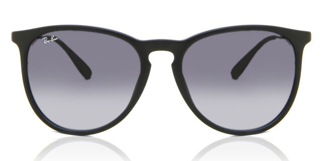 Ray-Ban RB4171F Erika Asian Fit 622/8G Oval Black Rubber 