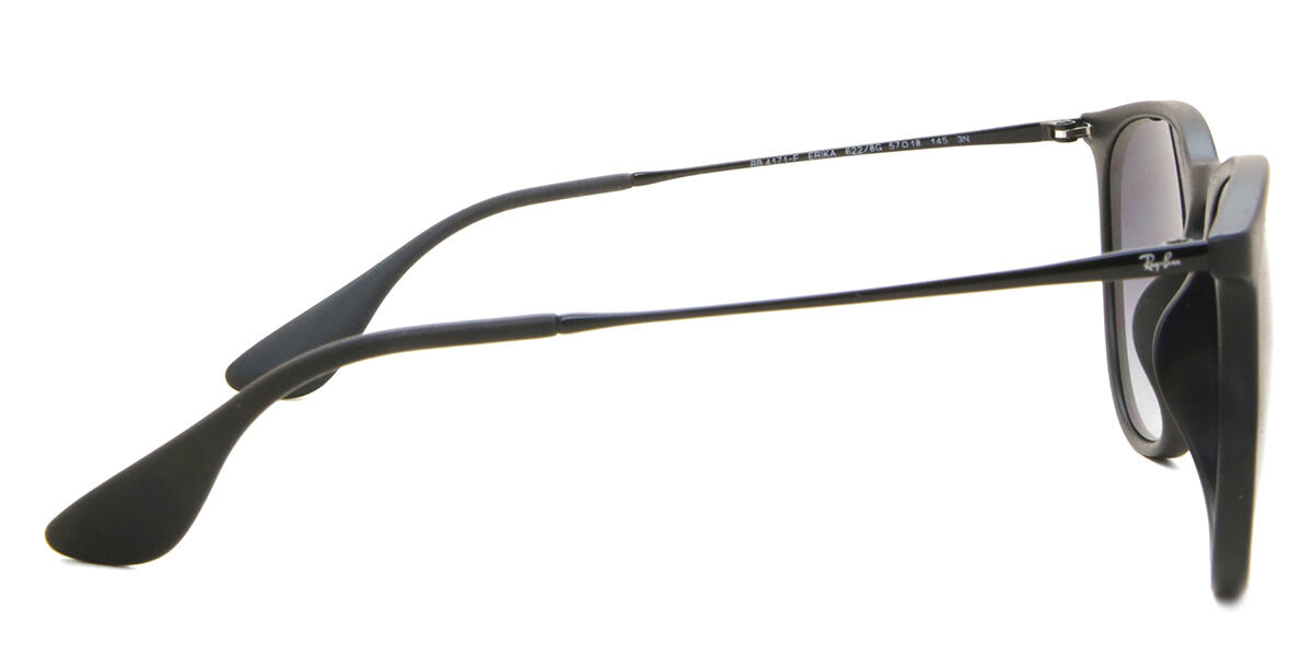RB4171F Erika Asian Fit sunglasses Black Rubber
