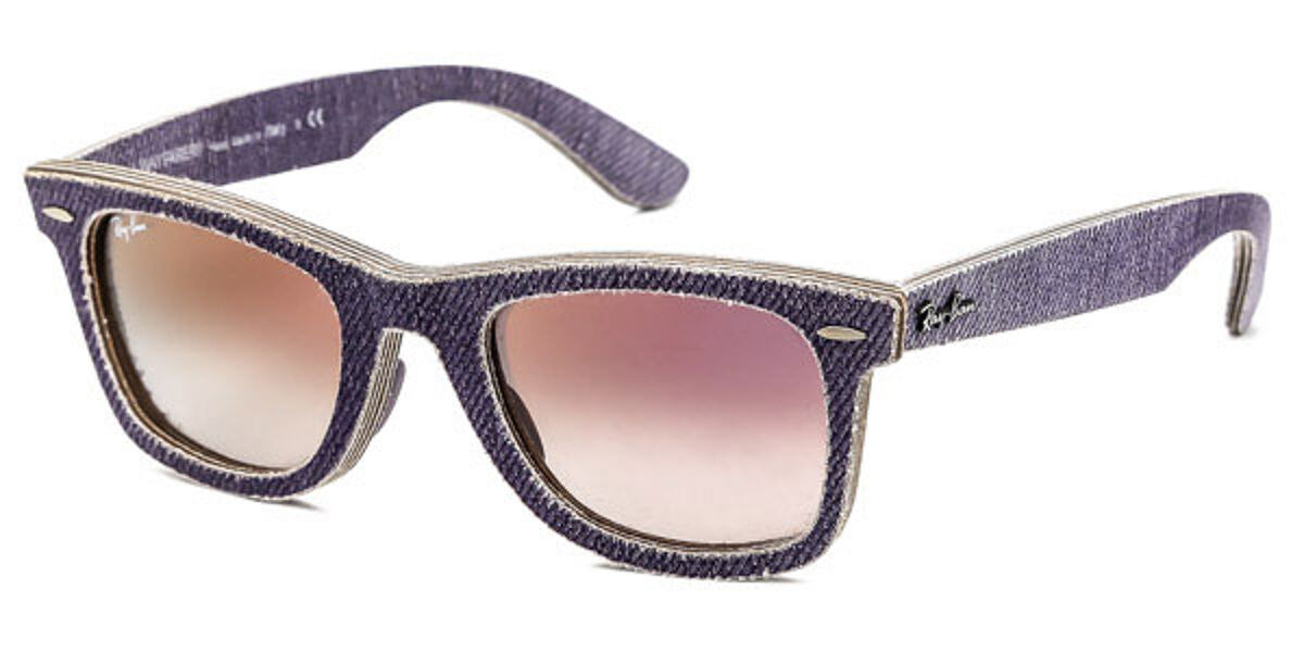 Ray-Ban RB2140 Original Wayfarer Denim 1167S5 Purple Sunglasses |  SmartBuyGlasses Hong Kong