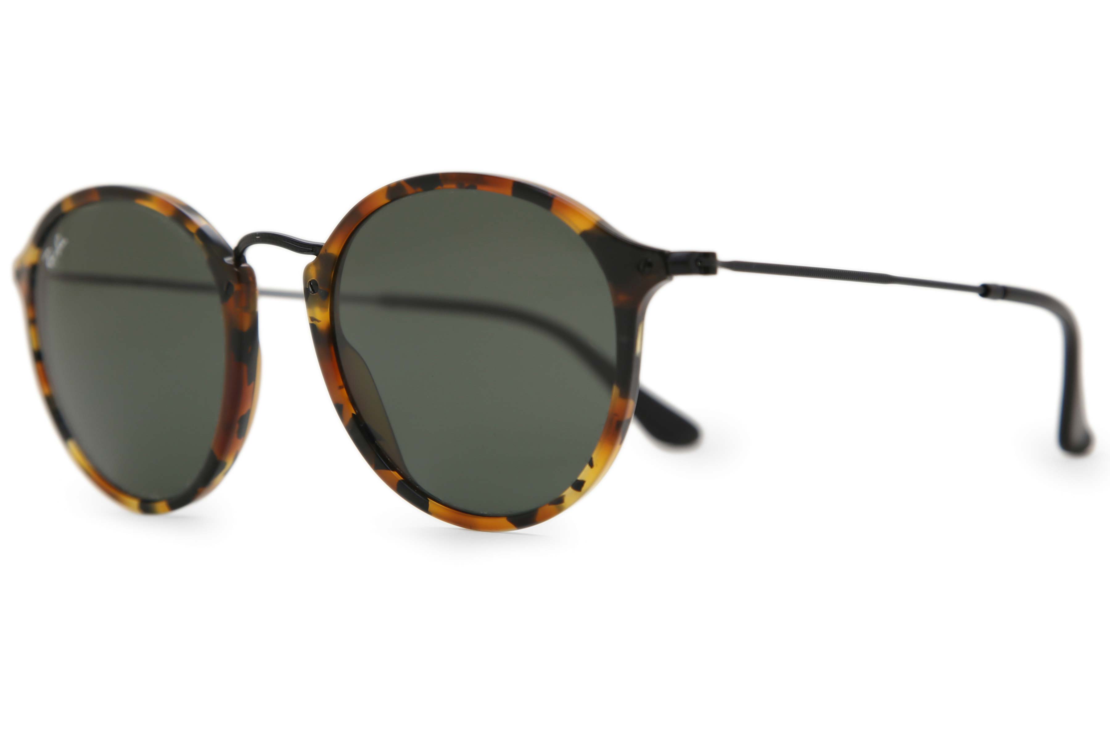 Ray ban best sale round fleck havana