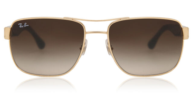 Ray-Ban RB3530 Highstreet 001/13 Aviator Gold Sunglasses  display picture 2