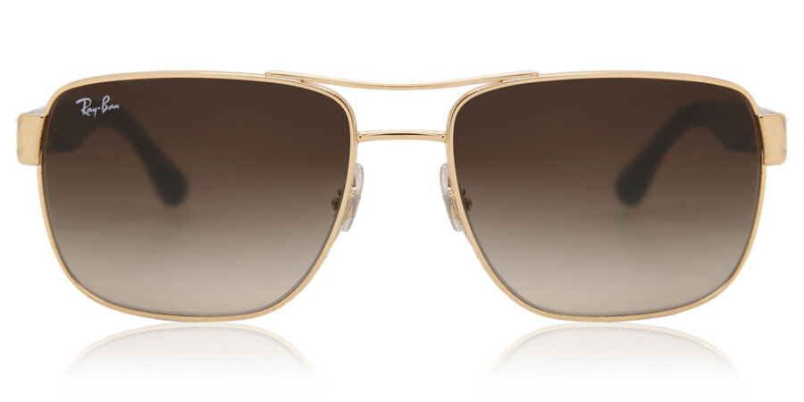 Ray-Ban RB3530 Highstreet 001/13 Sunglasses Gold | SmartBuyGlasses New  Zealand