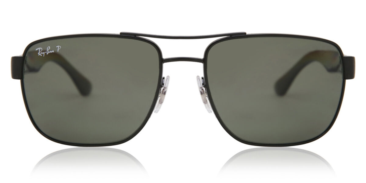 Ray-Ban RB3530 Highstreet Polarized 002/9A Sunglasses Black