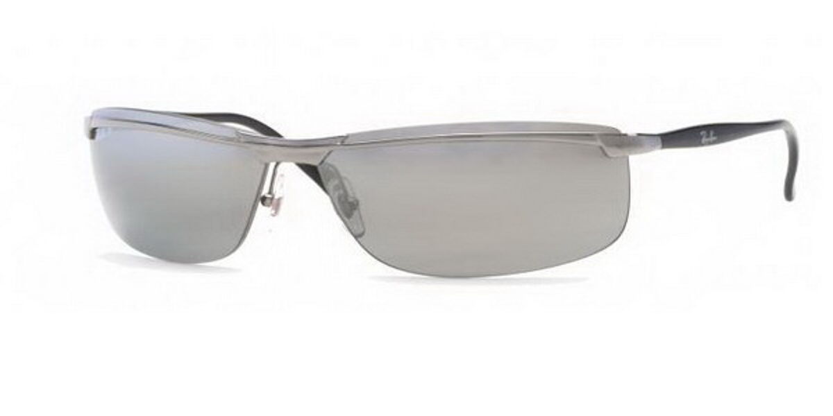 Ray-Ban RB3308 Polarized 004/82 Sunglasses Grey | VisionDirect Australia