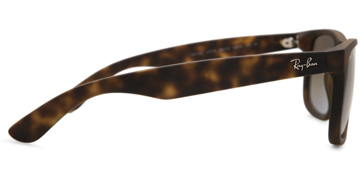 【美品】Ray-Ban/レイバン rb4165 Justin 865/t5　偏光 RB4165 Justin Polarized óculos de sol Havana Rubber | OculosWorld BR