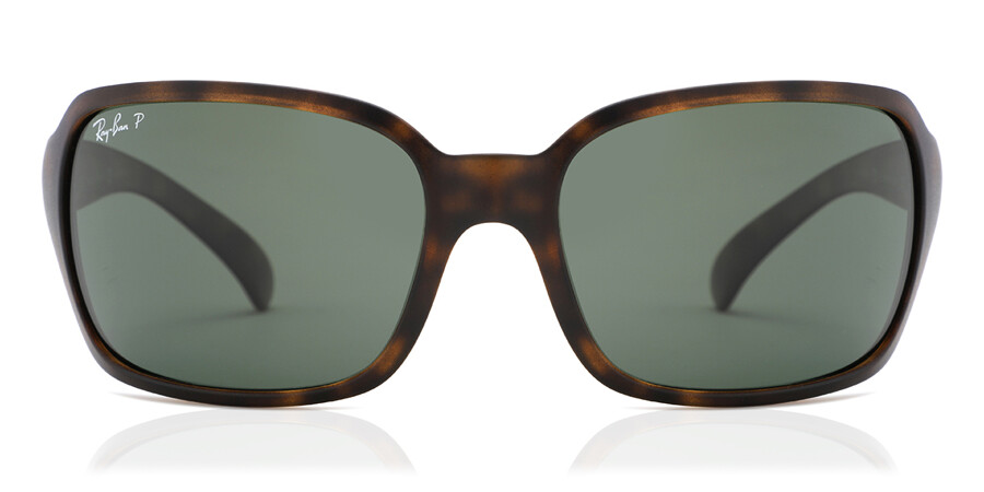 Ray-Ban RB4068 Highstreet Polarized 894/58 Sunglasses Matte Havana |  VisionDirect Australia