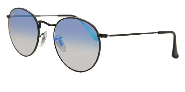 Ray-Ban RB3447 Round Flash Lenses Gradient 002/4O Round  display picture 2