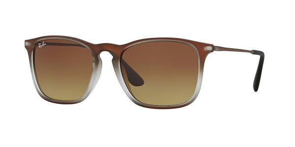 Ray-Ban RB4187 Chris 622413 Sunglasses Brown | VisionDirect Australia