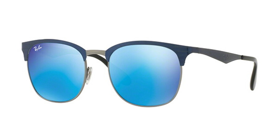 Ray-Ban RB3538 Highstreet 189/55 Sunglasses in Blue | SmartBuyGlasses USA