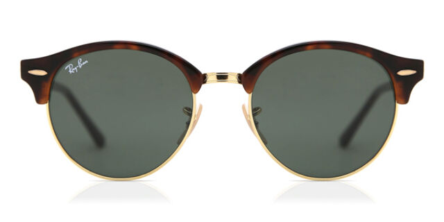 Ray Ban RB4246 Clubround Classic Ray-Ban RB4246 Clubround Classic M (51 - 19) with Green  main image 2