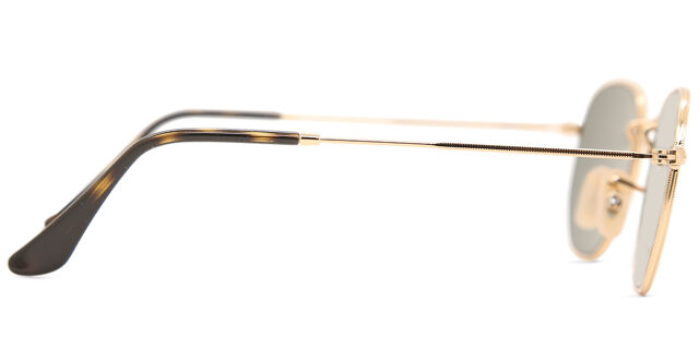 RB3548N Hexagonal Metal Flat Lenses sunglasses SmartBuyGlasses India