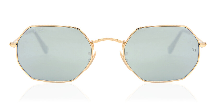 Controversieel Charlotte Bronte Vlak Ray-Ban RB3556N Octagonal 001/30 Sunglasses in Gold | SmartBuyGlasses USA