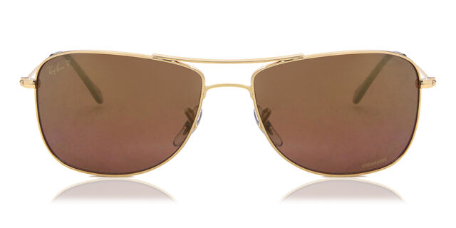 RB3543 Chromance Polarized sunglasses Gold SmartBuyGlasses US