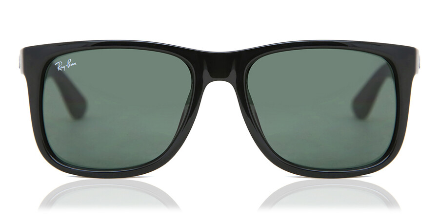 Ray-Ban RB4165F Justin Asian Fit 601/71 Sunglasses in Black |  SmartBuyGlasses USA
