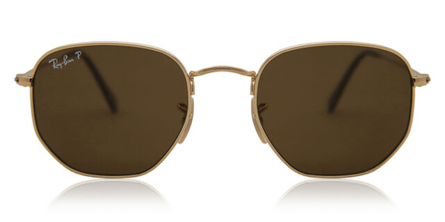 Ray-Ban RB3548N Hexagonal Metal Flat Lenses Polarized 001/57  display picture 1
