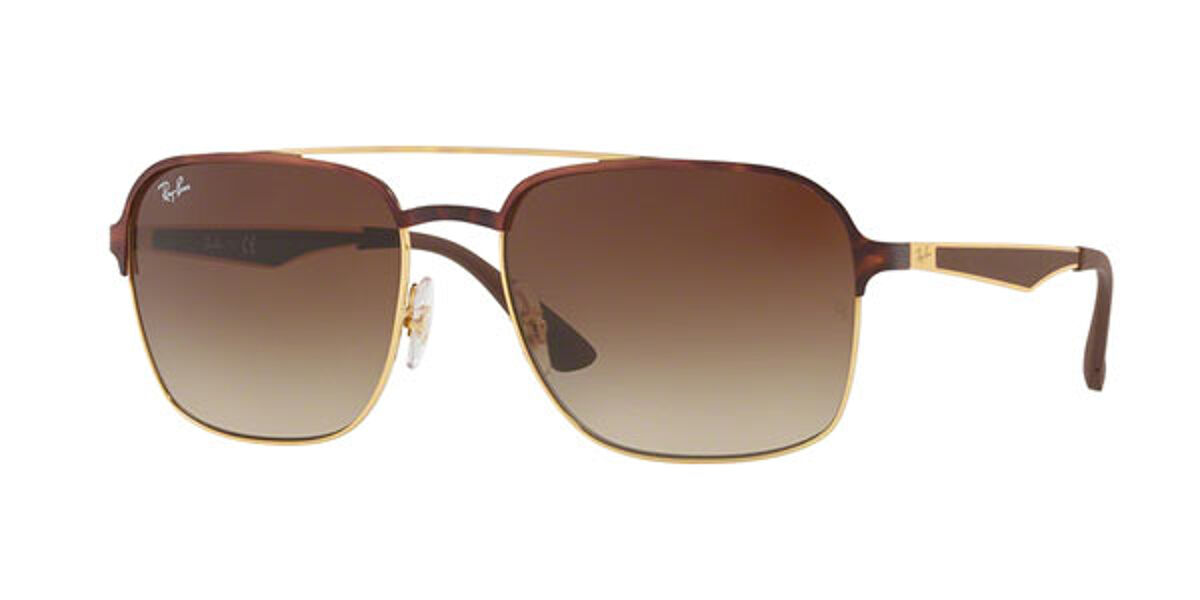 Ray-Ban RB3570 900813 Sunglasses in Gold | SmartBuyGlasses USA
