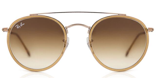 Ray-Ban RB3647N 907051 Aviator Copper Brown Sunglasses  display picture 3