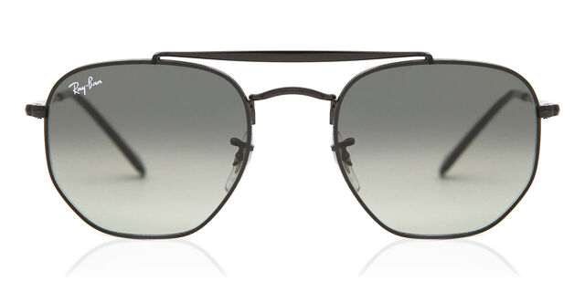 Ray-Ban RB3648 The Marshal 002/71 Aviator Black Sunglasses  display picture 1