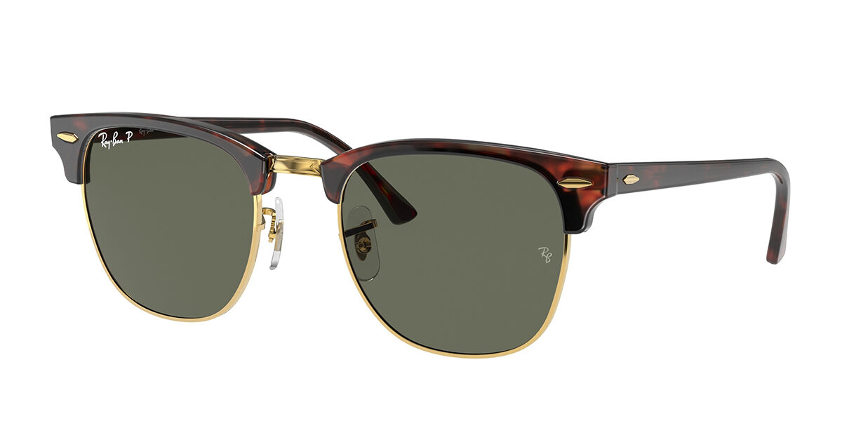 Photos - Sunglasses Ray-Ban RB3016F Clubmaster Asian Fit 990/58 Men's  Torto 