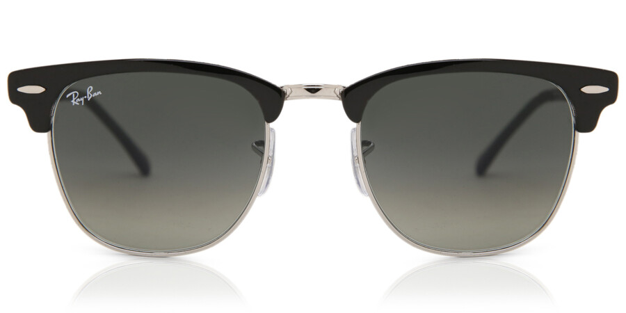 Ijver Draad groei Ray-Ban RB3716 900471 Sunglasses in Silver Top Black | SmartBuyGlasses USA