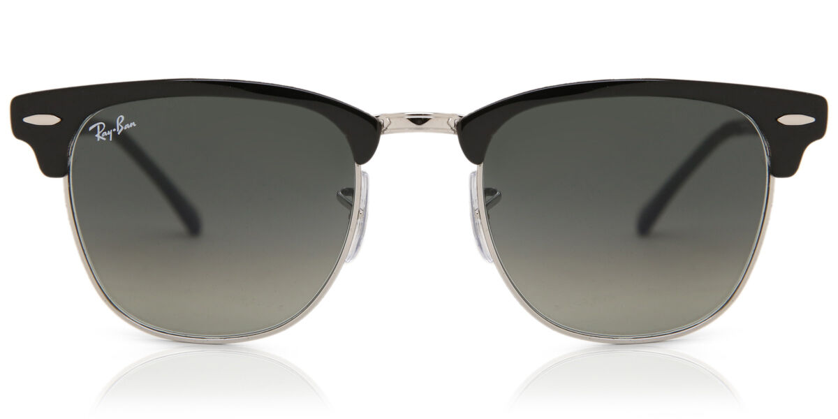 blad Hoofdstraat lastig Ray-Ban RB3716 900471 Sunglasses in Silver Top Black | SmartBuyGlasses USA