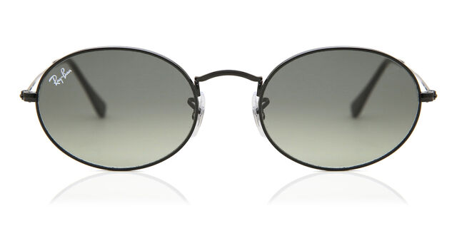 Ray-Ban RB3547N Oval Flat Lenses 002/71 Sunglasses Buy Online at