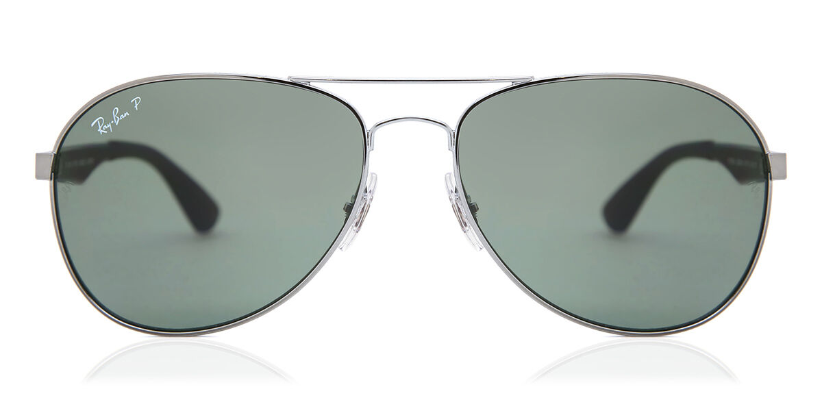 Ray-Ban RB3549 Polarized 002/T3 Sunglasses in Black | SmartBuyGlasses USA