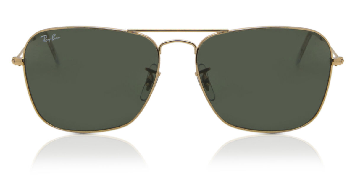 Ray-Ban RB3136 Caravan 001 Sunglasses Arista Gold | SmartBuyGlasses UK
