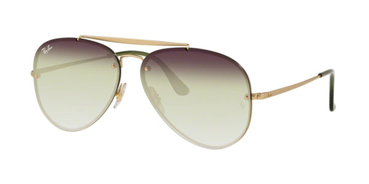 Ray-Ban RB3584N 91400R Sunglasses Demi Gloss Gold | VisionDirect Australia