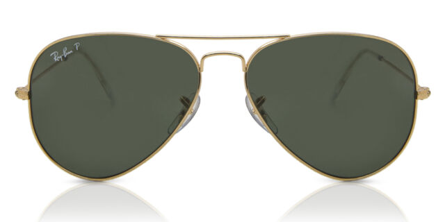 RB3025 Aviator Polarized sunglasses Gold SmartBuyGlasses US