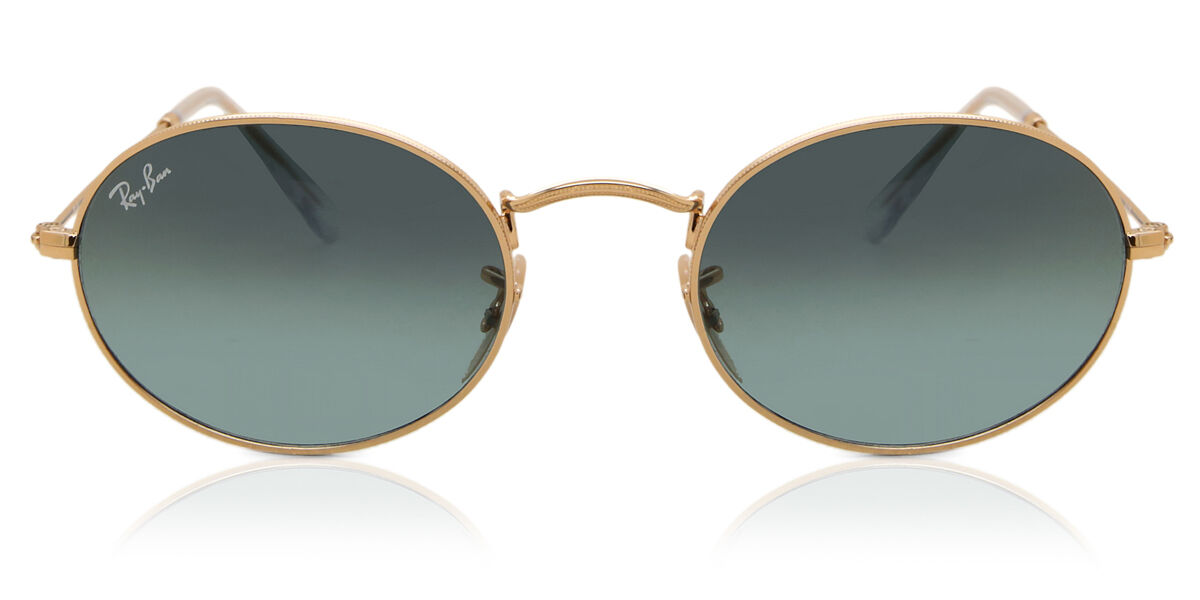 Photos - Sunglasses Ray-Ban RB3547 001/3M Men's  Gold Size 51 