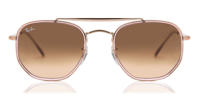 Ray-Ban RB3648M 9069A5 Aviator Copper Brown Sunglasses  display picture 1