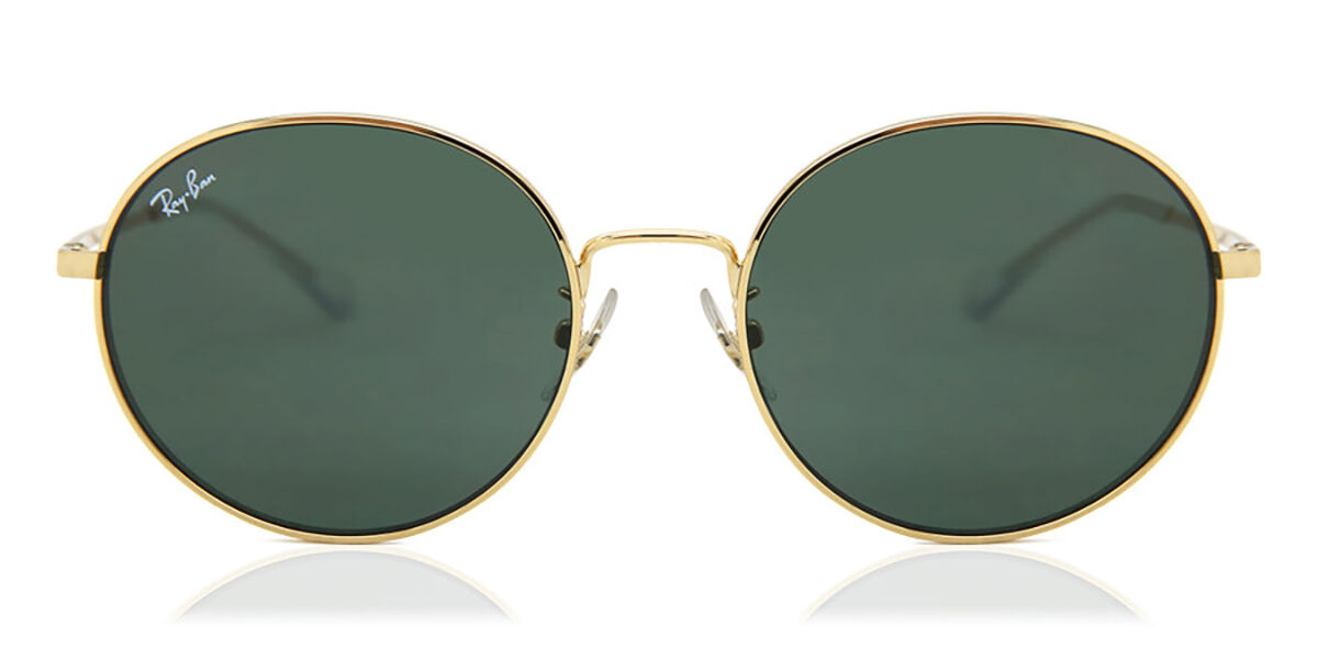 Ray-Ban RB3612D Asian Fit 001/71 Sunglasses in Gold | SmartBuyGlasses USA