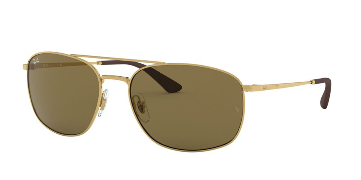 Ray-Ban RB3654 001/73 Sunglasses in Gold | SmartBuyGlasses USA