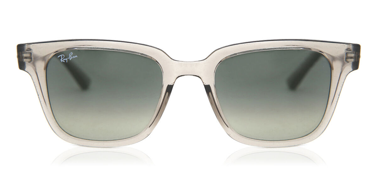 Vernauwd Shilling Mediaan Ray-Ban RB4323 644971 Sunglasses in Transparent Grey | SmartBuyGlasses USA