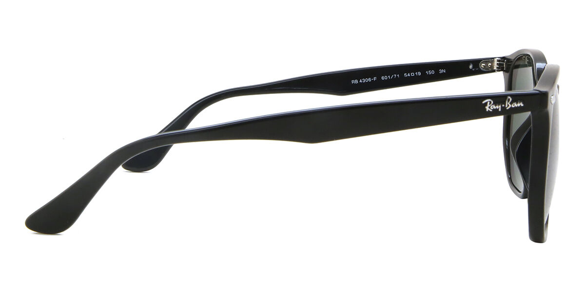 RB4306F Asian Fit サングラス ブラック | SmartBuyGlasses JP