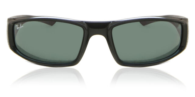 Ray-Ban RB4335 601/71 Rectangle Black Sunglasses  display picture 2