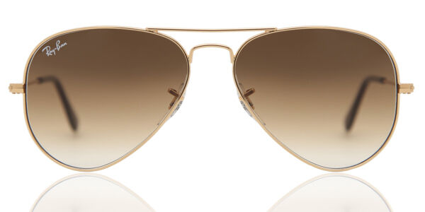 Ray-Ban RB3025 Aviator Gradient 001/51 Sunglasses in Gold