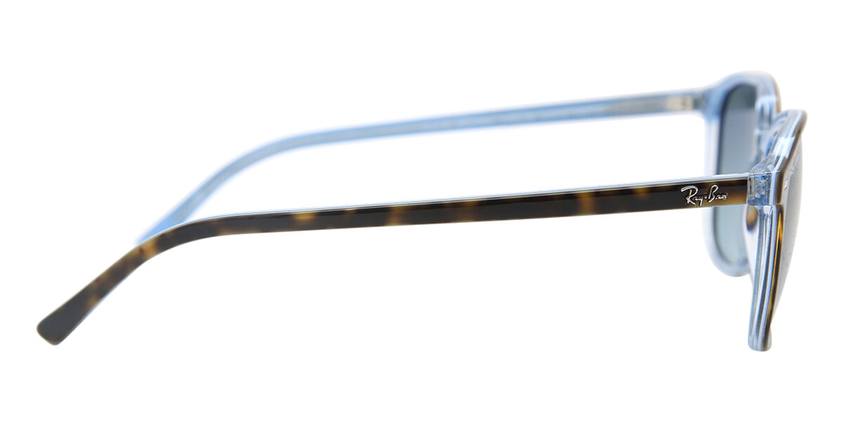 RB2193 Leonard Sunglasses Havana Transparent Blue