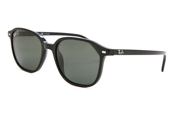 Amazon.com: Ray-Ban RB2193 Leonard Square Sunglasses, Black