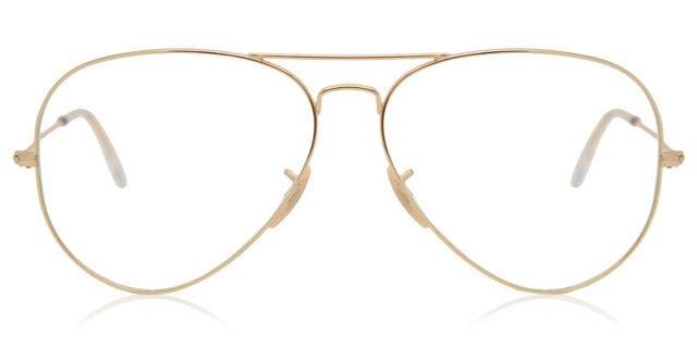 Ray-Ban RB3025 Aviator Large Metal Blue-Light Block 001/5F Glasses