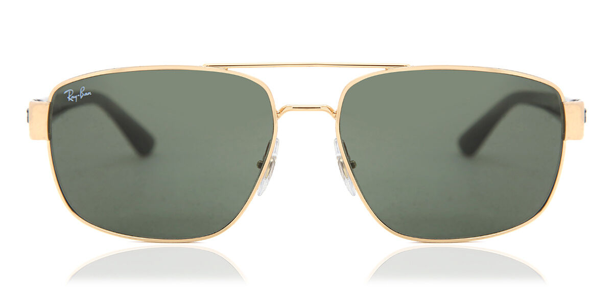 Photos - Sunglasses Ray-Ban RB3663 001/31 Men's  Gold Size 60 