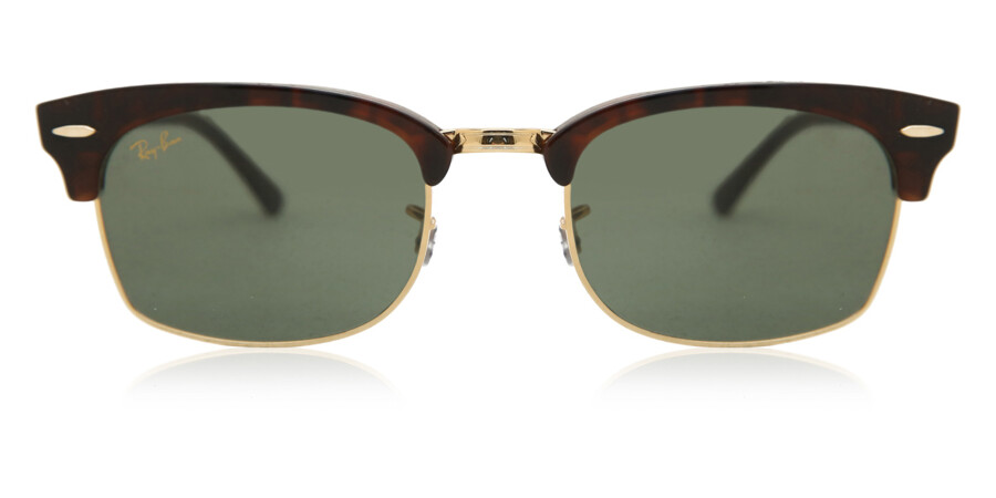 Ray-Ban RB3916 Clubmaster Square 130431 Sunglasses Gold Mock Tortoise |  SmartBuyGlasses Canada