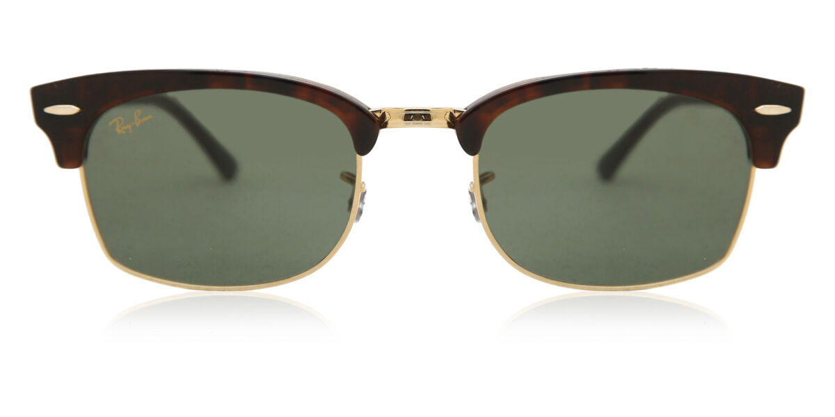 Ray-Ban RB3916 Clubmaster Square 130431 Sunglasses Gold Mock Tortoise |  SmartBuyGlasses Canada